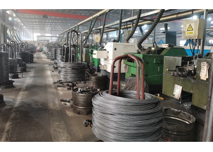 Screw head punching machine