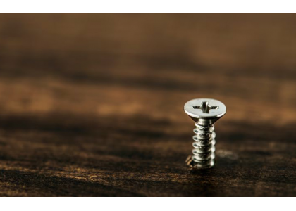Where are stainless steel screws applied